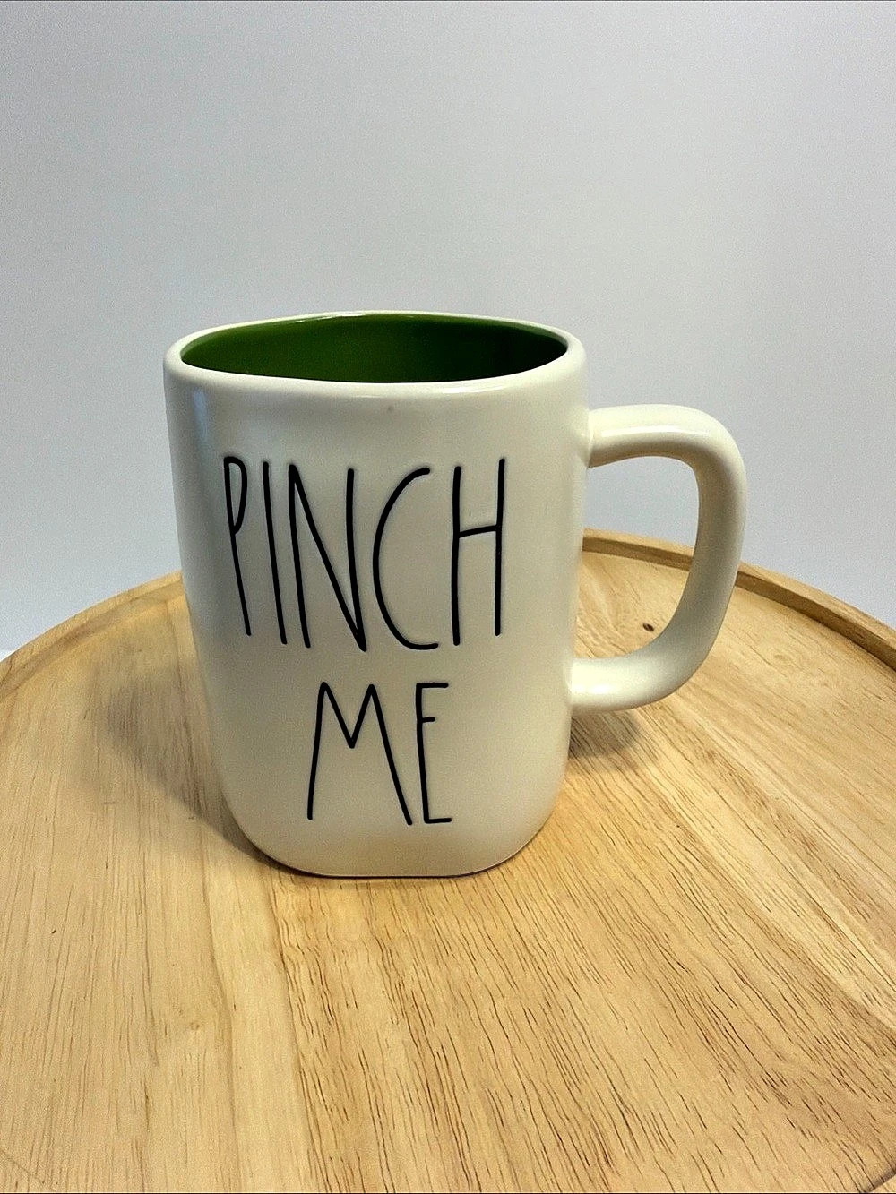 St Patricks DAY Rae Dunn Pinch Me Ceramic Mug Artisan Collection by Magenta
